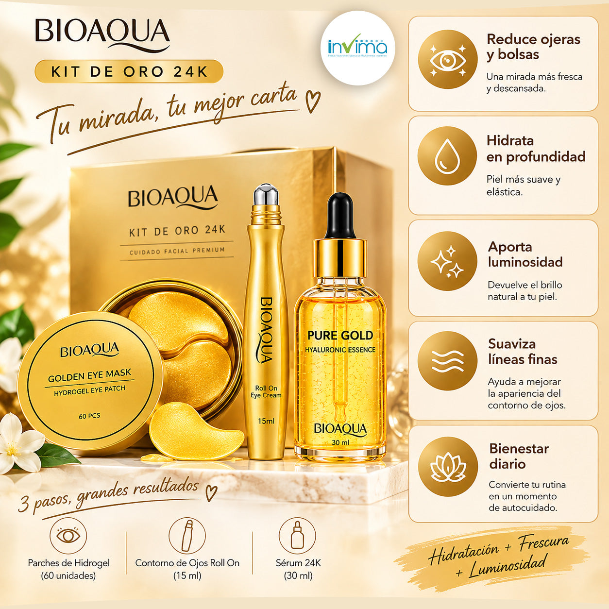 KIT DE ORO BIOAQUA